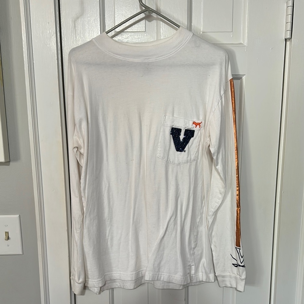 PINK Victoria’s Secret UVA long sleeve T shirt size medium